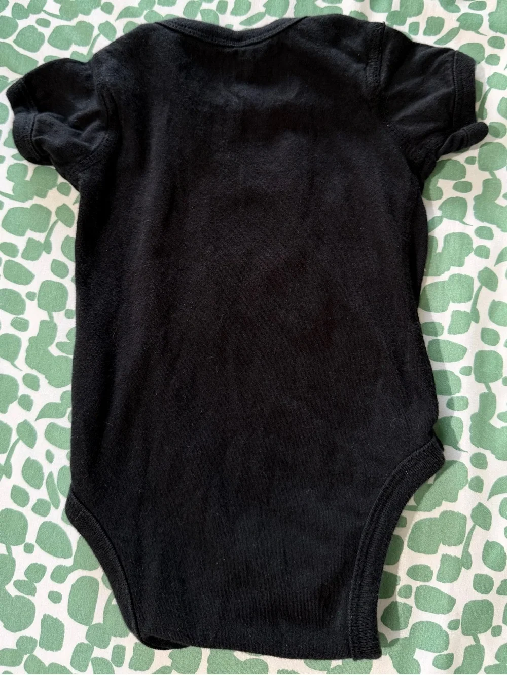 Johnny Cupcakes Black Cross Bones Bodysuit 6 months